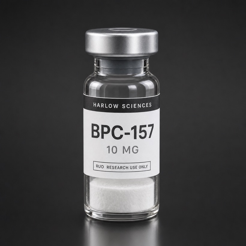 BPC-157 vial, 5 mg lyophilized reference material