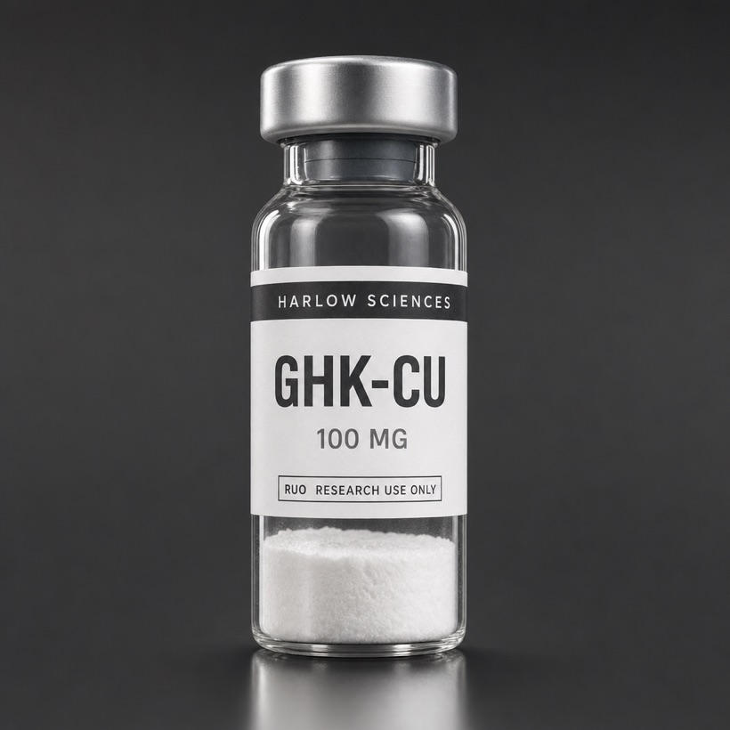 GHK-Cu vial, 50 mg lyophilized reference material